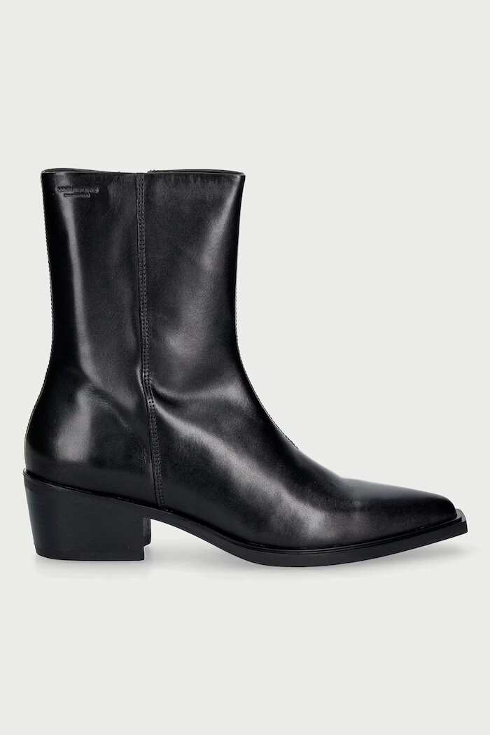 Vagabond Shoemakers боти дамски от кожа KELSEY черни 6210-101-20