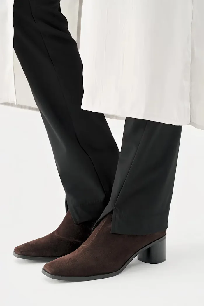 Vagabond Shoemakers боти дамски от велур FAY кафяви 6100-040-31