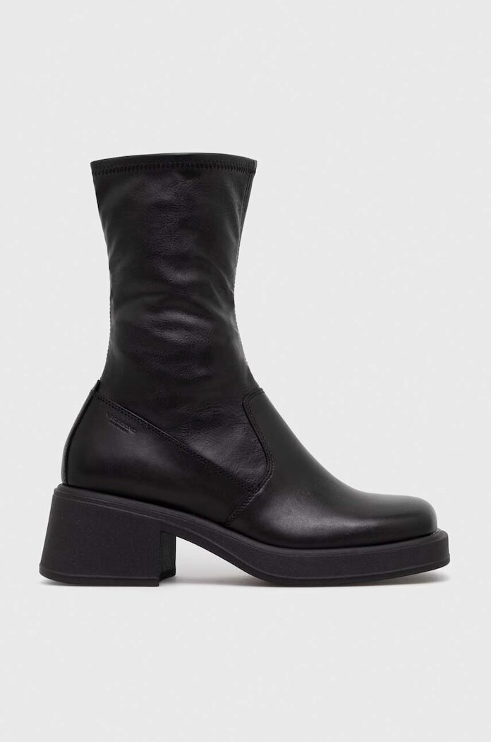Vagabond Shoemakers Боти DORAH в черно с дебел ток 5642.502.20
