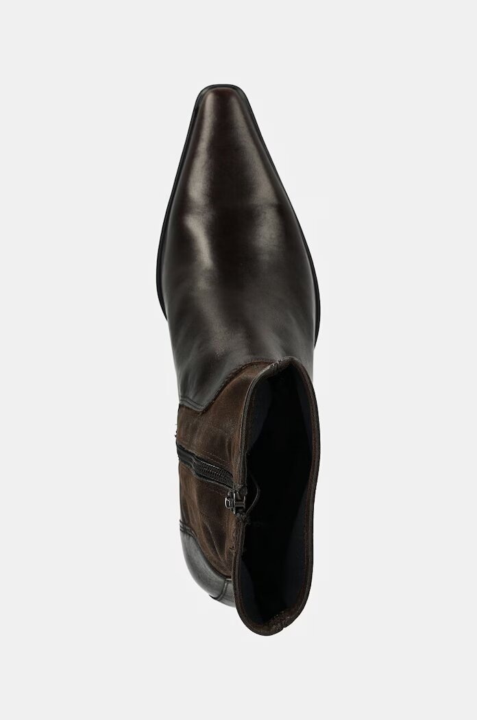 Vagabond Shoemakers Боти GISELLE в кафяво с дебел ток 5654-202-35