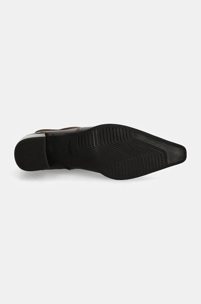 Vagabond Shoemakers Боти GISELLE в кафяво с дебел ток 5654-202-35