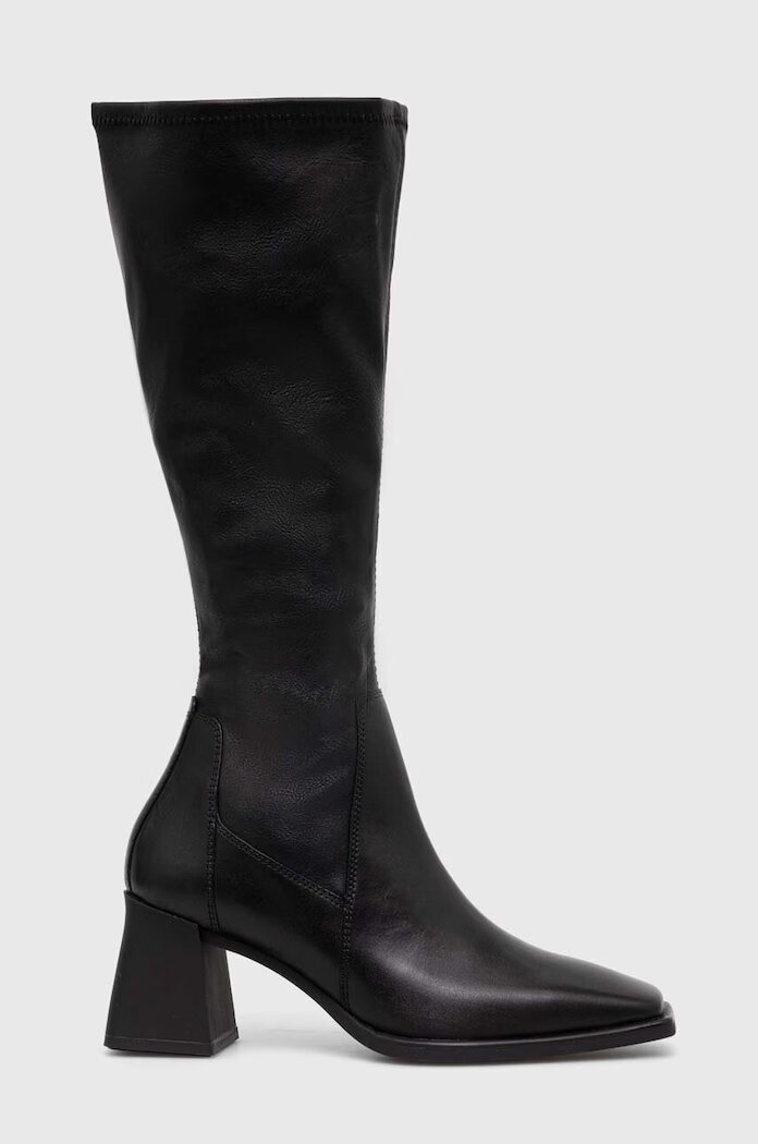 Vagabond Shoemakers Ботуши HEDDA в черно с дебел ток 5602.202.20
