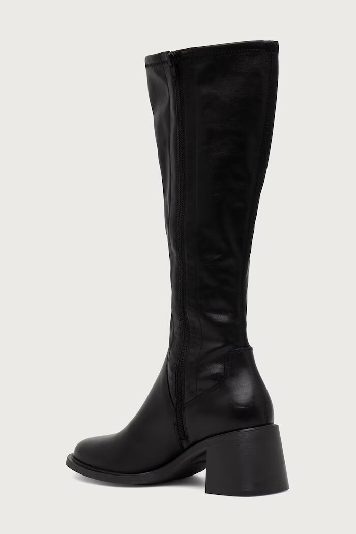 Vagabond Shoemakers ботуши под коляното дамски от кожа VEGA черни 6251-102-20