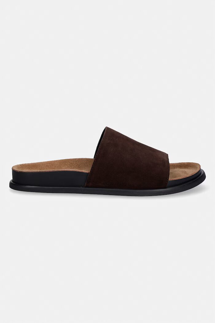 Vagabond Shoemakers чехли дамски от велур EFFIE кафяви 5922-440-31