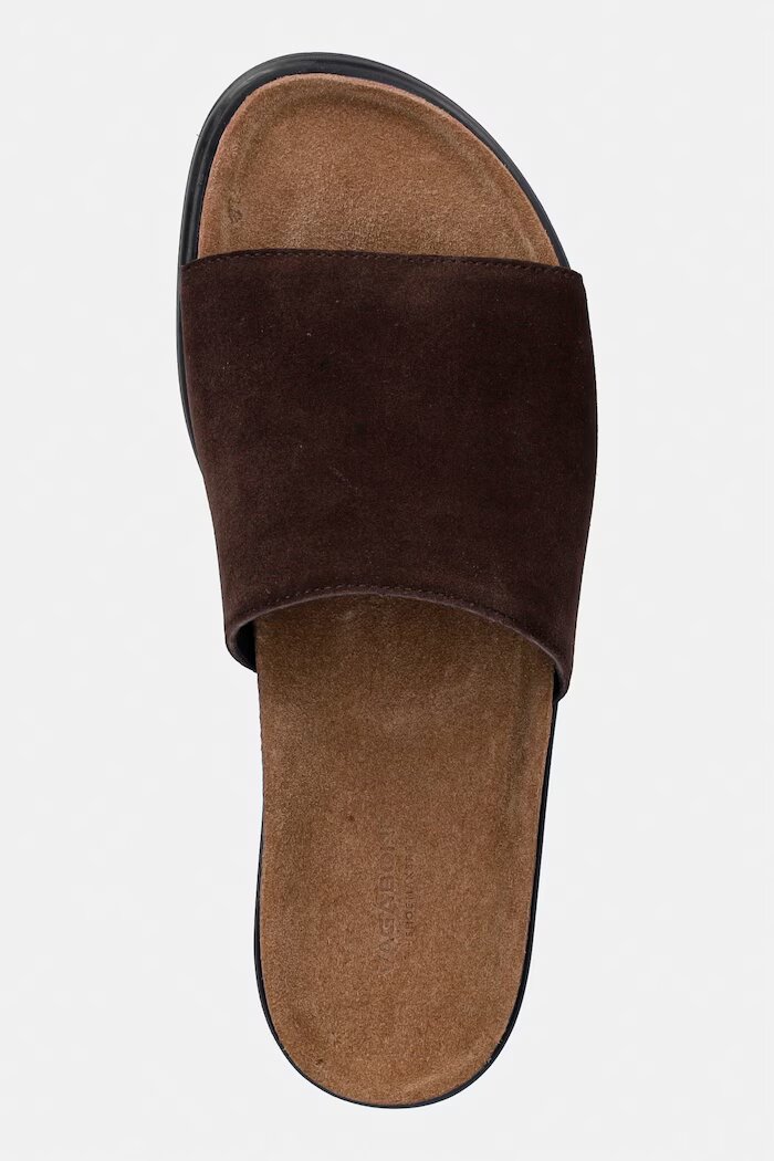 Vagabond Shoemakers чехли дамски от велур EFFIE кафяви 5922-440-31