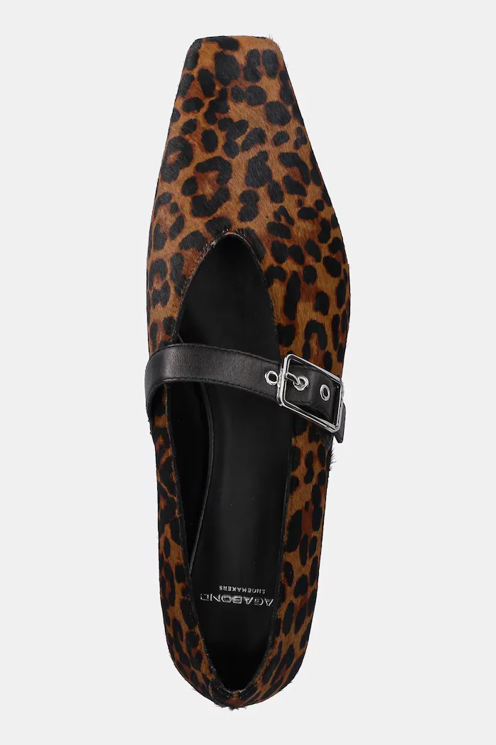 Vagabond Shoemakers Кожени балеринки WIOLETTA в кафяво 5901-161-94