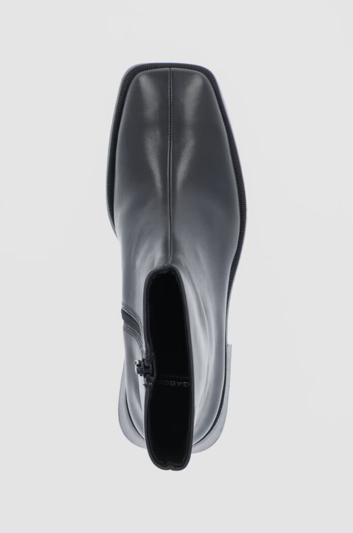 Vagabond Shoemakers Кожени боти BLANCA дамски в черно с висок ток 5217-201-20