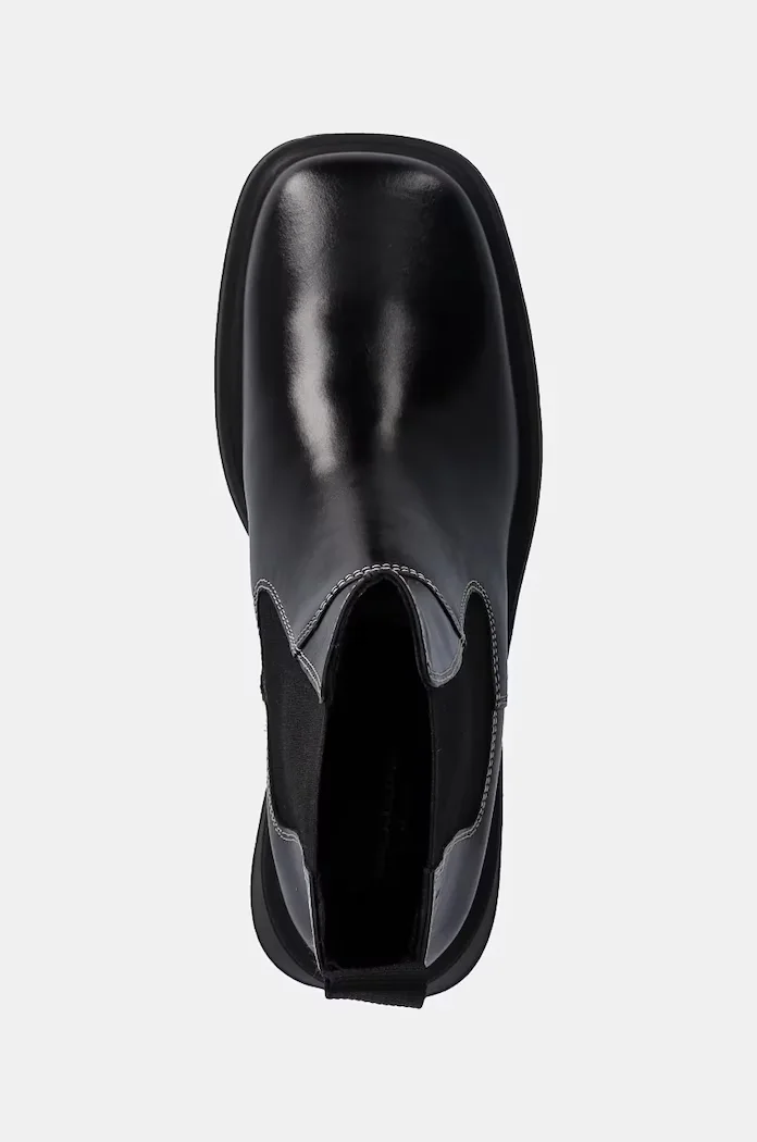Vagabond Shoemakers Кожени боти челси DORAH в черно с дебел ток 5642-001-87