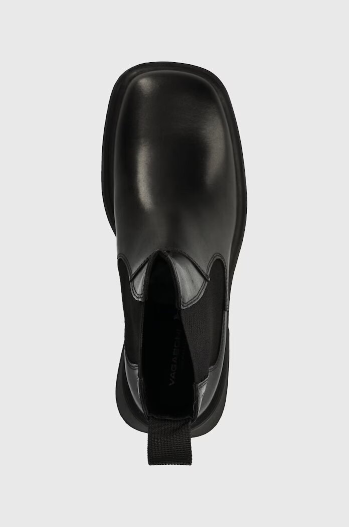 Vagabond Shoemakers Кожени боти челси DORAH в черно с висок ток 5642.001.20