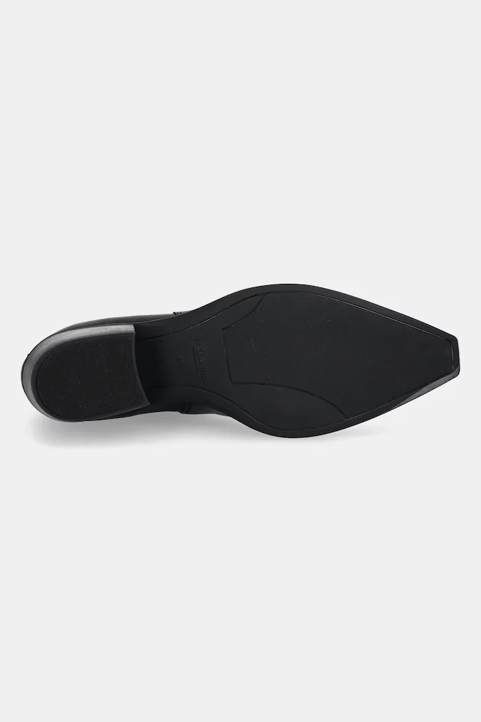 Vagabond Shoemakers Кожени боти челси KELSEY в черно с дебел ток 5810-201-20