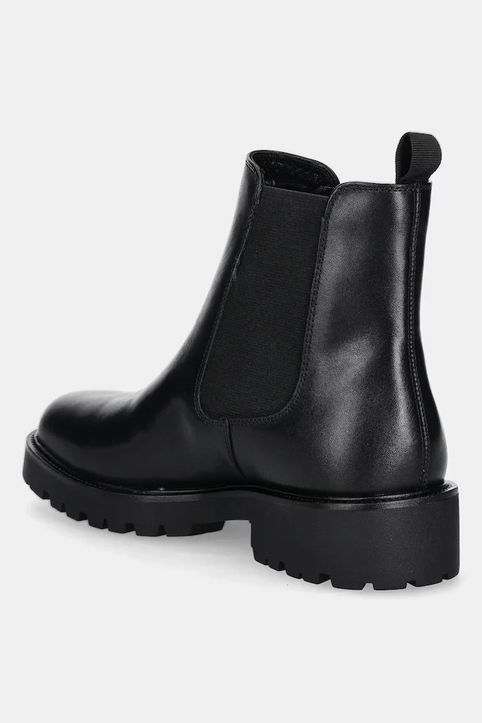 Vagabond Shoemakers Кожени боти челси KENOVA в черно с равна подметка 6041-001-20