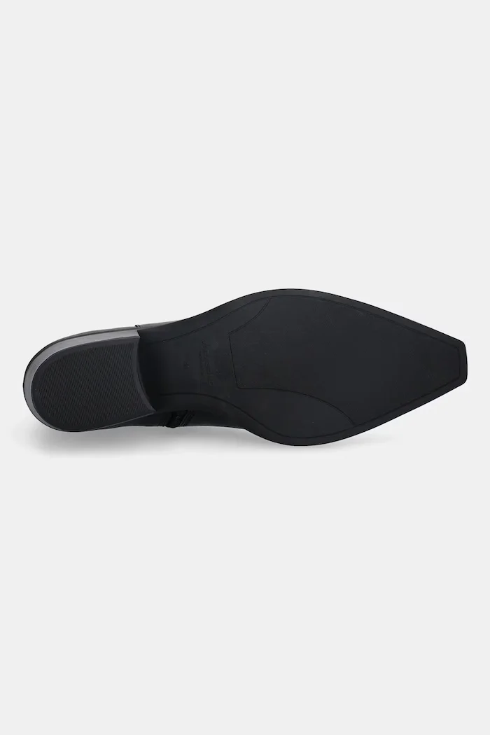 Vagabond Shoemakers Кожени боти KELSEY в черно с дебел ток 5810-101-20