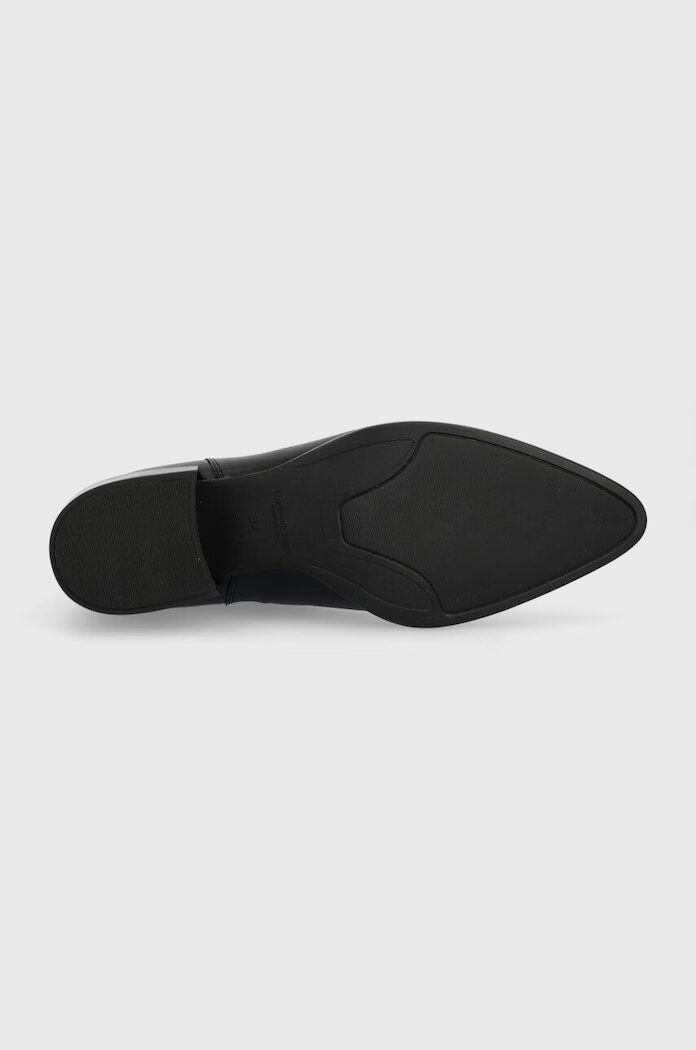 Vagabond Shoemakers Кожени боти MARJA в черно с дебел ток 5613.001.20