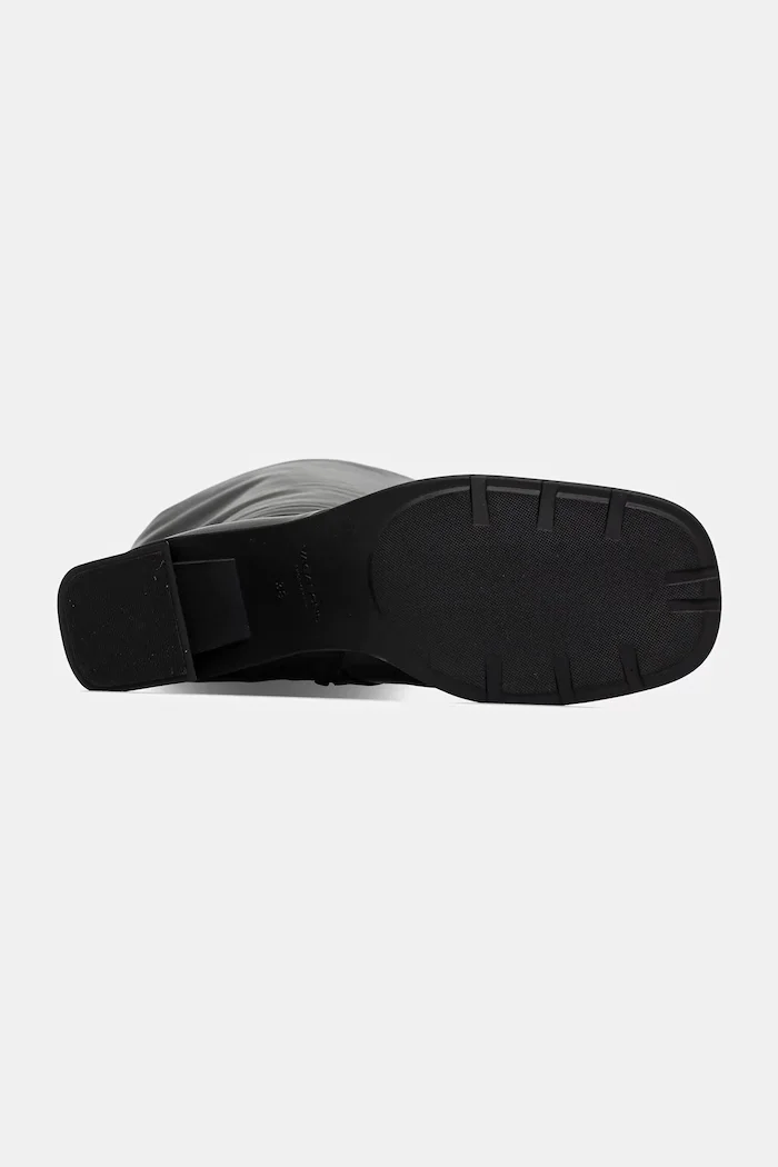 Vagabond Shoemakers Кожени ботуши JANINE в черно с дебел ток 6038-101-20