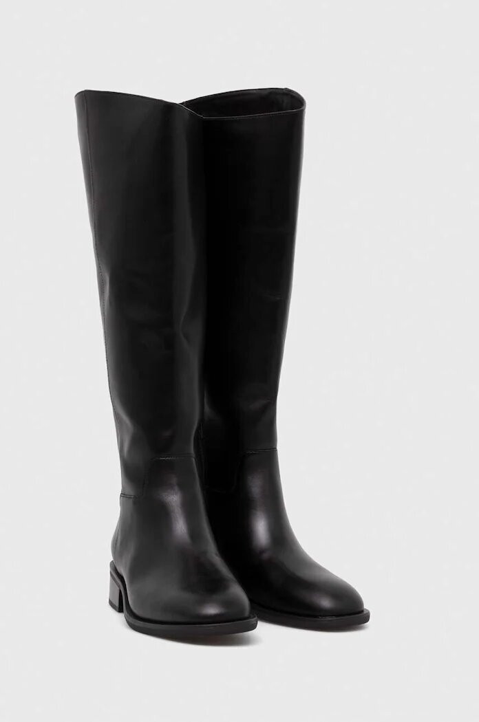Vagabond Shoemakers Кожени ботуши SHEILA в черно с равна подметка 5635.001.20