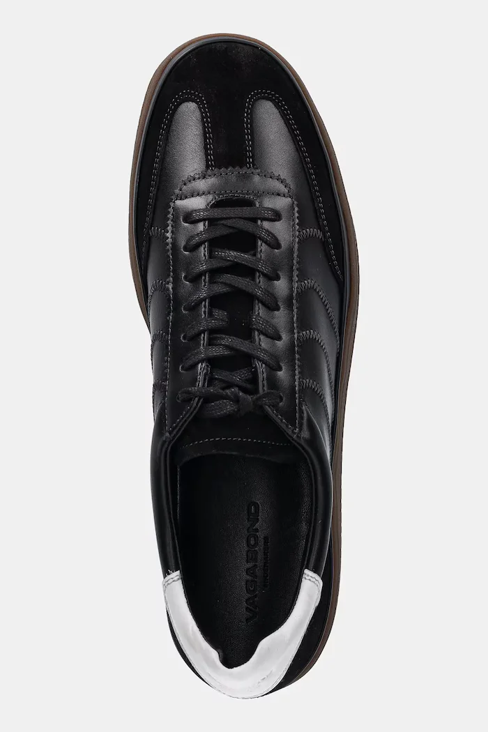 Vagabond Shoemakers Кожени маратонки LEO в черно 5996-042-20