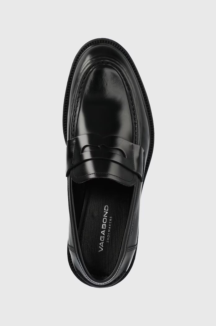 Vagabond Shoemakers Кожени мокасини Alex M мъжки в черно