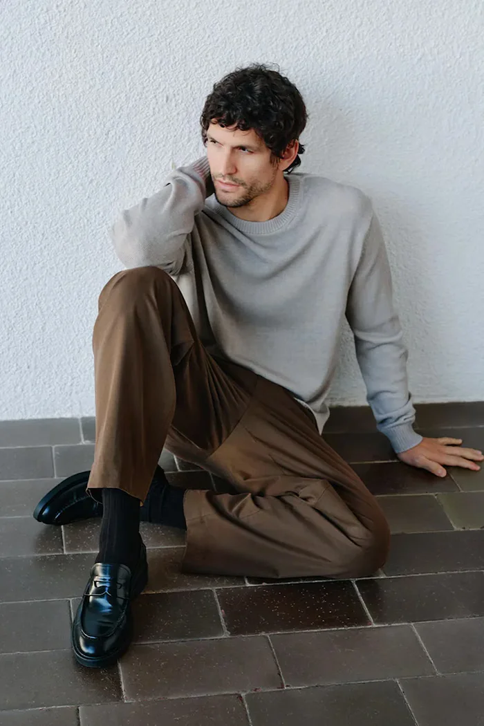 Vagabond Shoemakers Кожени мокасини Alex M мъжки в черно
