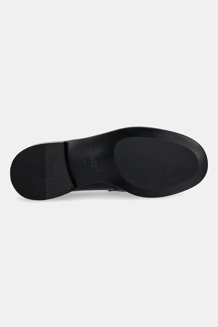 Vagabond Shoemakers Кожени мокасини LINN в бордо с равна подметка 6036-004-54