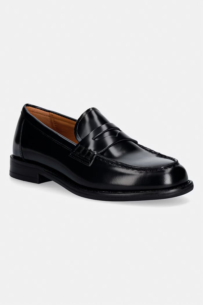 Vagabond Shoemakers Кожени мокасини LINN в черно с равна подметка 6036-004-20