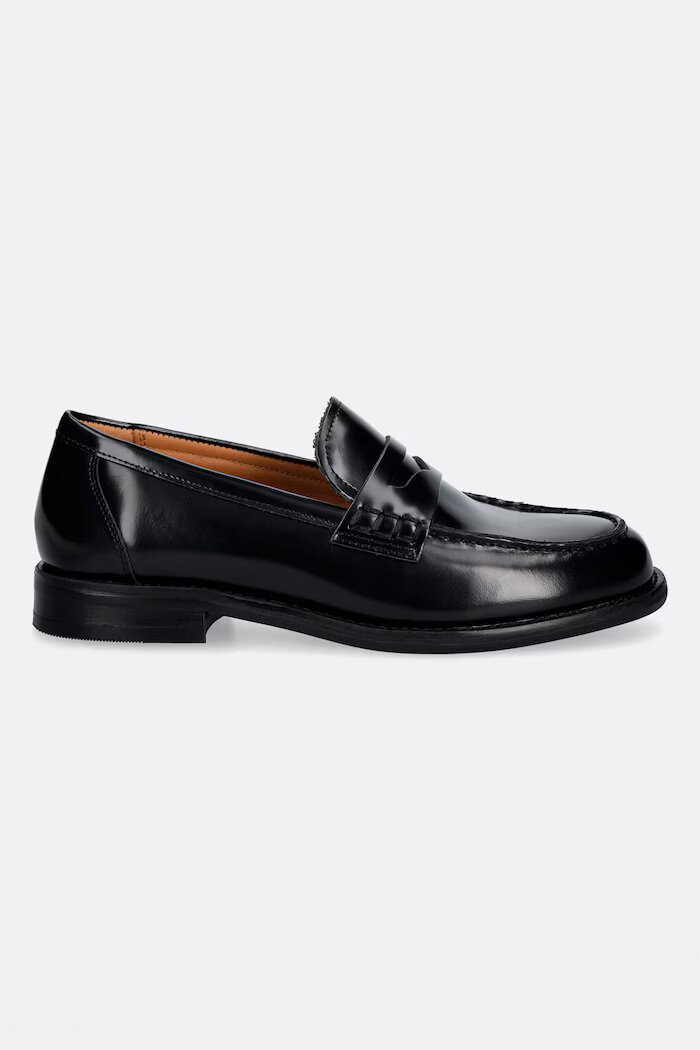 Vagabond Shoemakers Кожени мокасини LINN в черно с равна подметка 6036-004-20