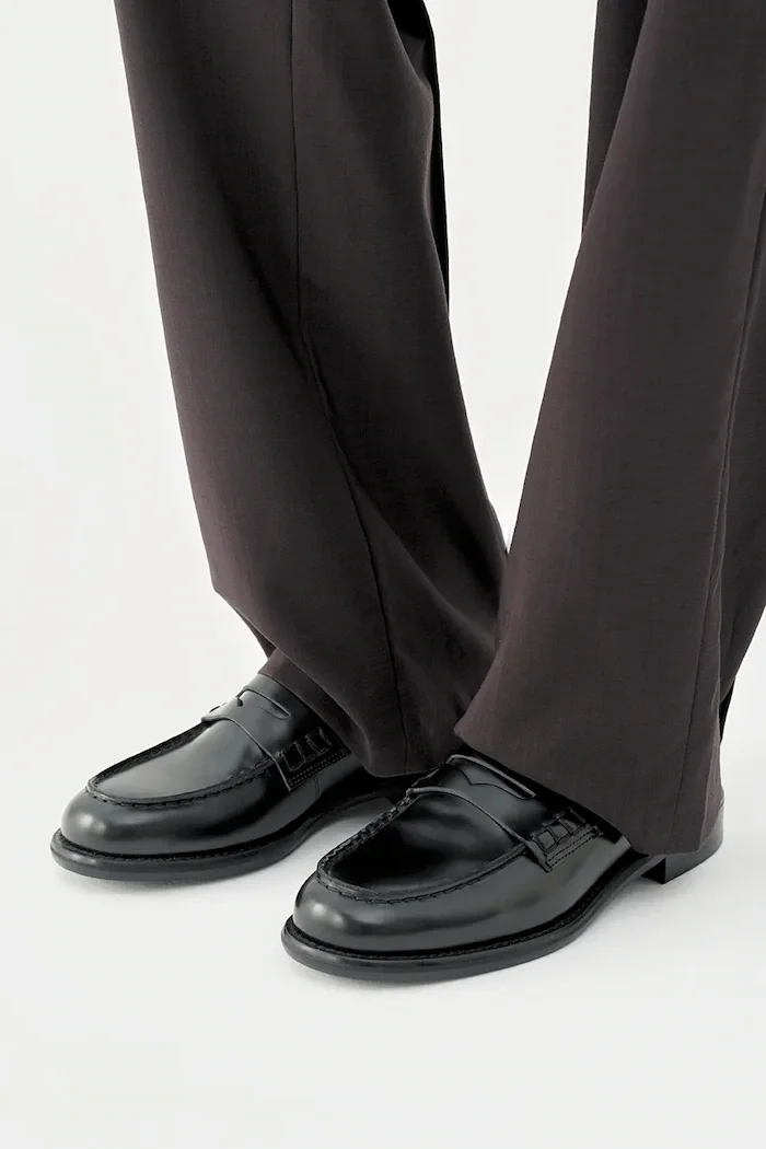 Vagabond Shoemakers Кожени мокасини LINN в черно с равна подметка 6036-004-20