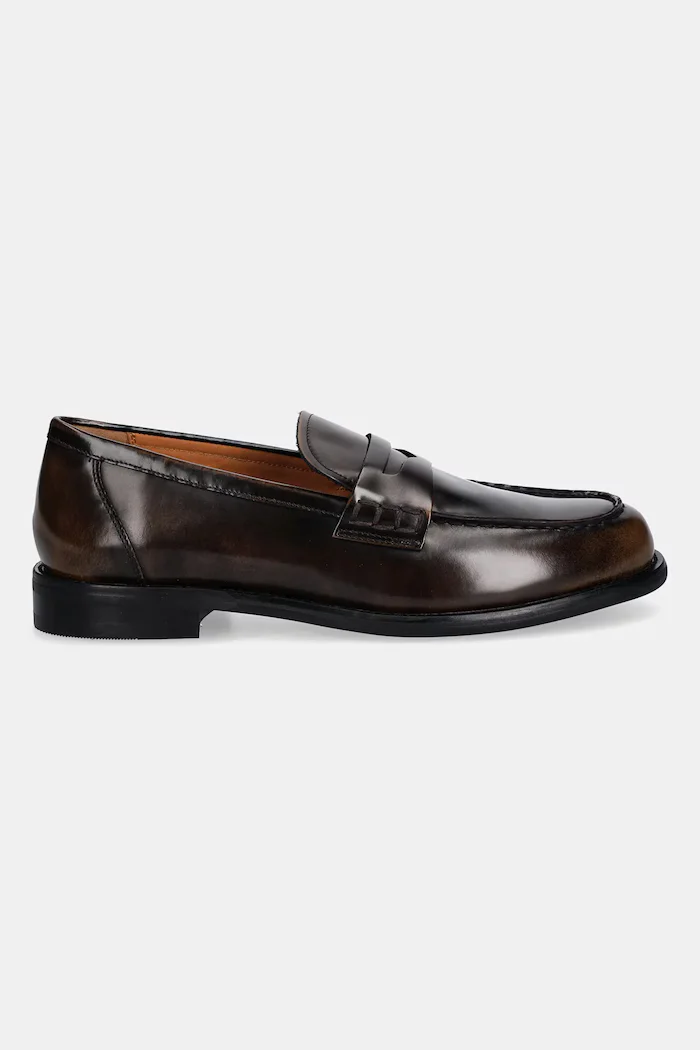 Vagabond Shoemakers Кожени мокасини LINN в кафяво с равна подметка 6036-004-30