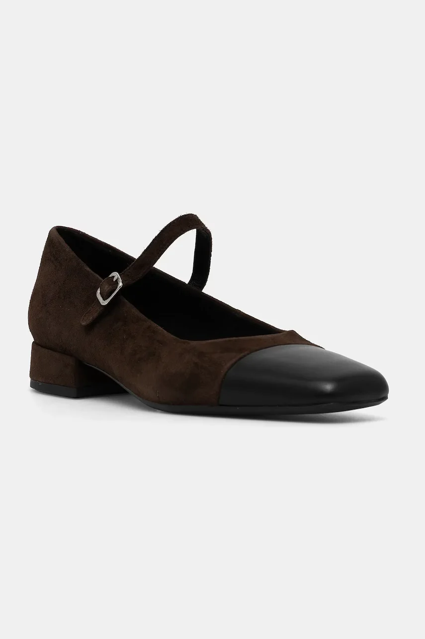 Vagabond Shoemakers Кожени обувки с дебел ток DEBBI