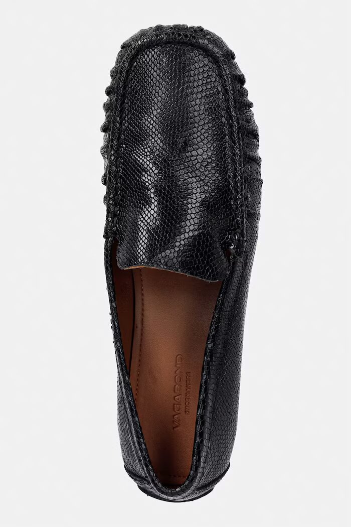 Vagabond Shoemakers мокасини дамски от кожа MIKA черни 6112-008-20