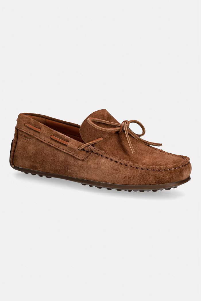Vagabond Shoemakers мокасини дамски от велур LARISSA кафяви 6150-240-89