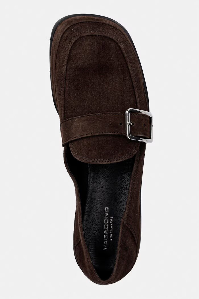 Vagabond Shoemakers мокасини дамски от велур SAMMIE кафяви 6124-040-29