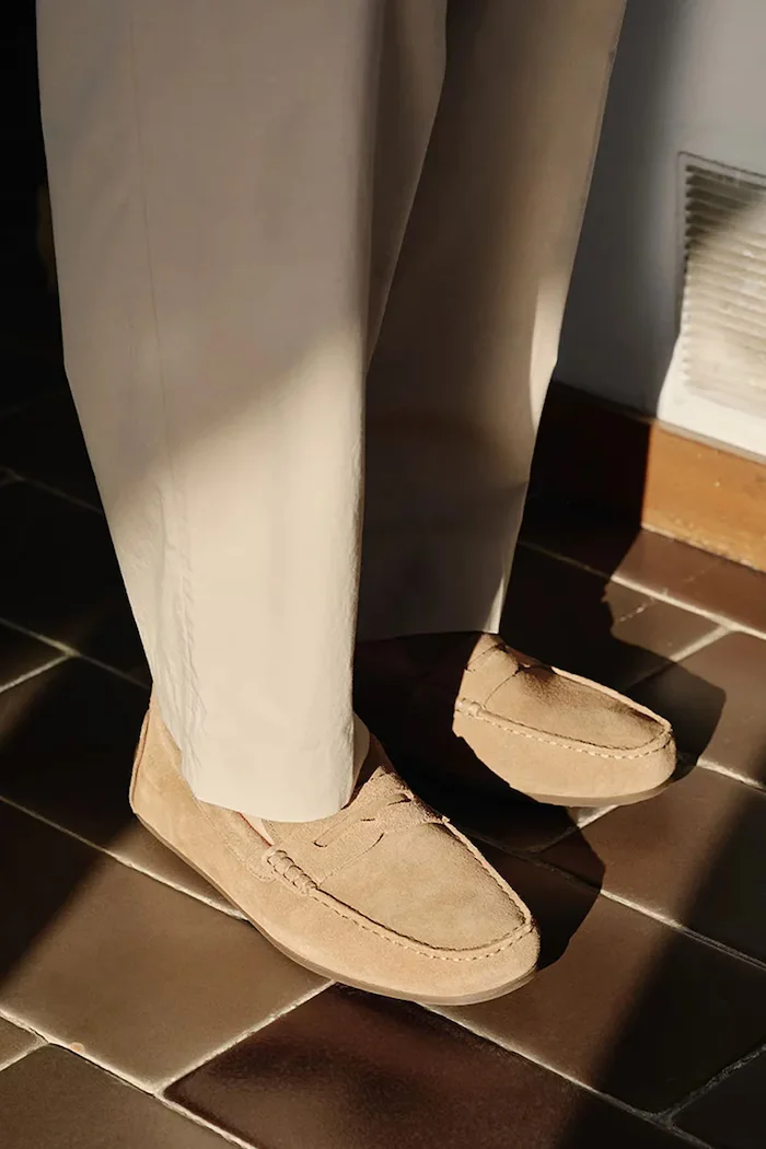 Vagabond Shoemakers мокасини мъжки от велур LORENZO кафяви 6188-140-08