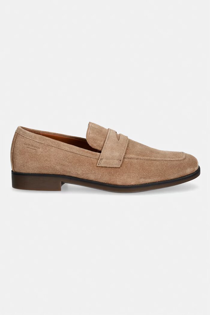 Vagabond Shoemakers мокасини мъжки от велур TROY бежови 5973-140-08