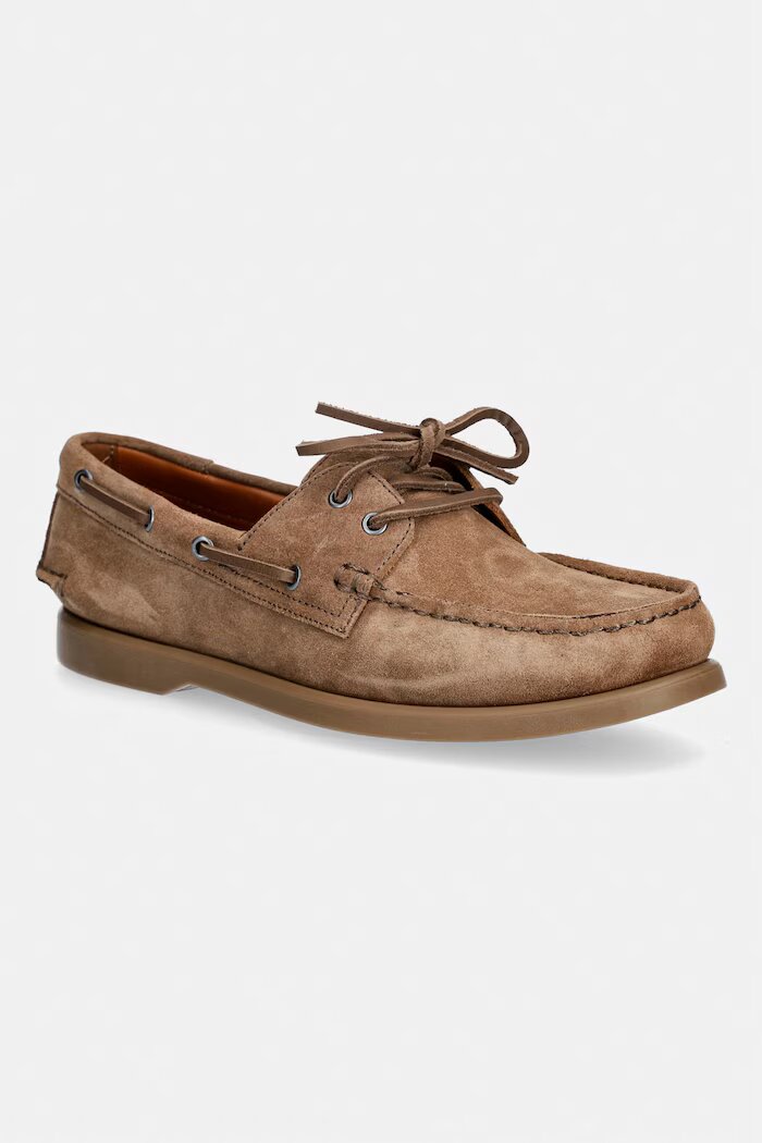 Vagabond Shoemakers половинки обувки мъжки от велур LOUI M кафяви 6095-040-08