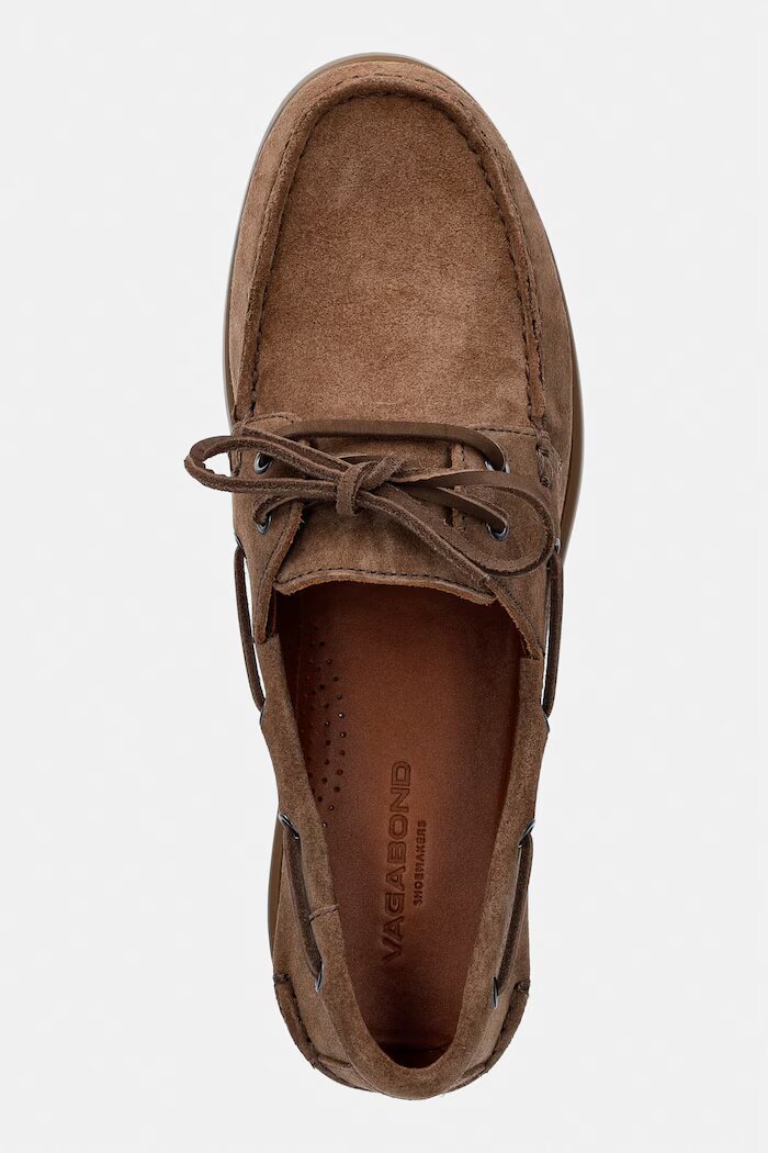 Vagabond Shoemakers половинки обувки мъжки от велур LOUI M кафяви 6095-040-08