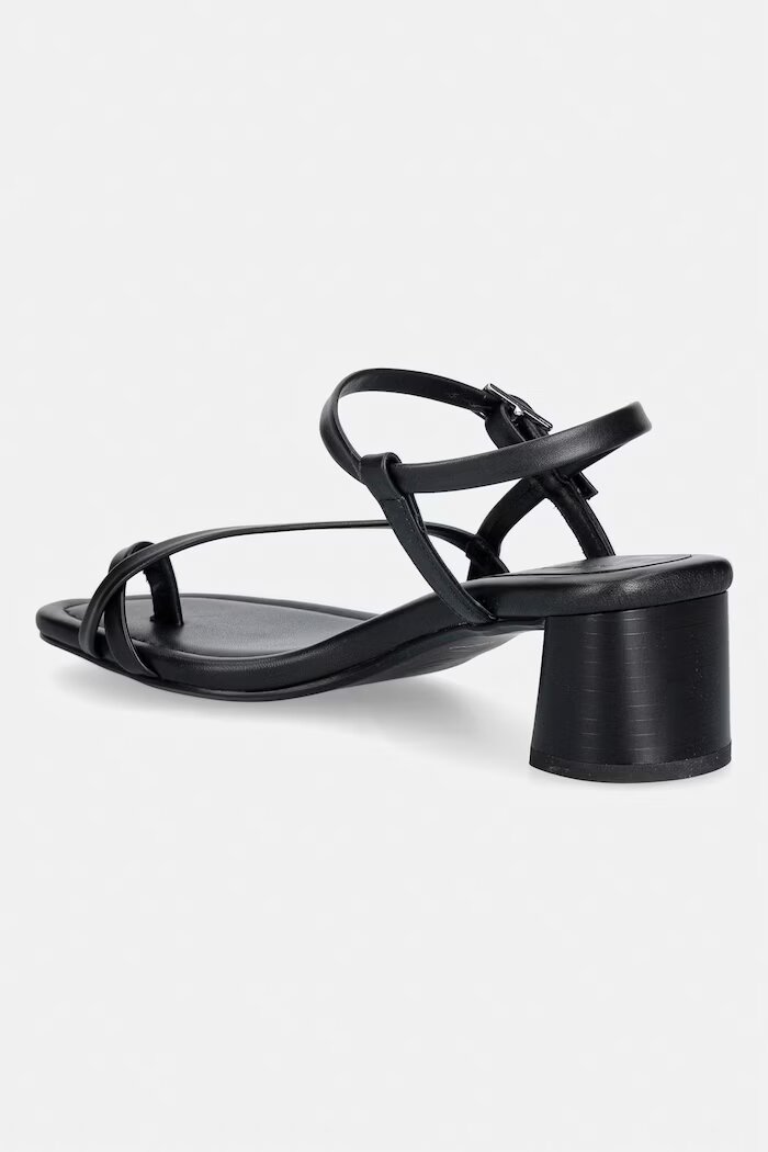 Vagabond Shoemakers сандали с дебел ток от кожа EVIE черни 6139-101-20