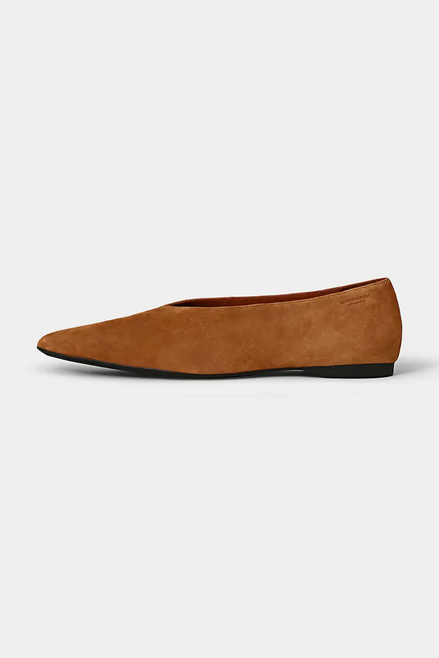 Vagabond Shoemakers Велурени балеринки HERMINE