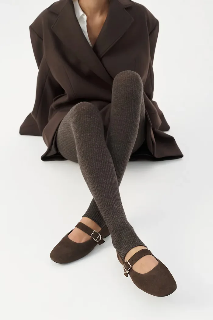 Vagabond Shoemakers Велурени балеринки JOLIN в кафяво 5608-040-32