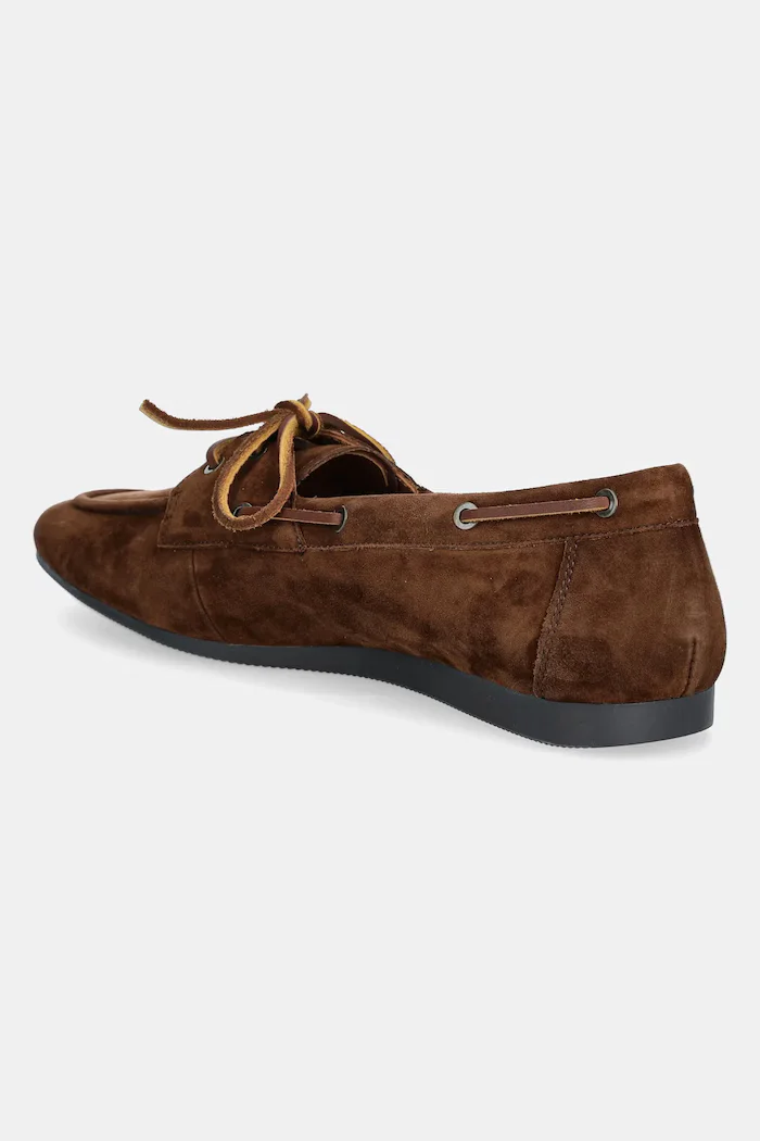 Vagabond Shoemakers Велурени мокасини HILLARY в кафяво с равна подметка 5925-440-89