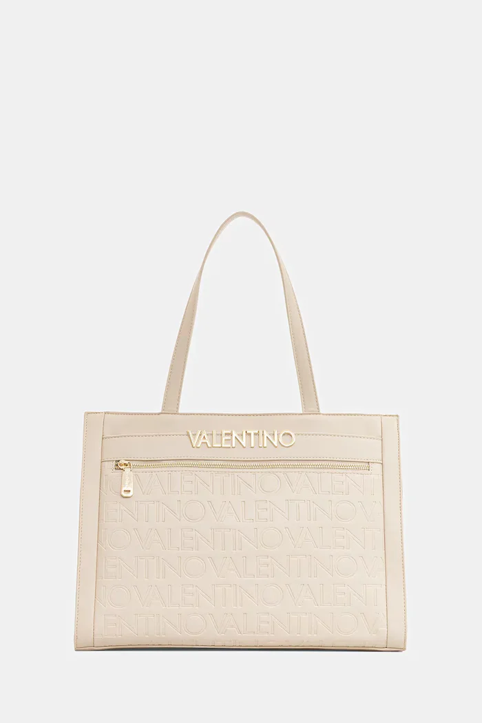 Valentino Bags Чанта CORA в бежово VBS9OO01
