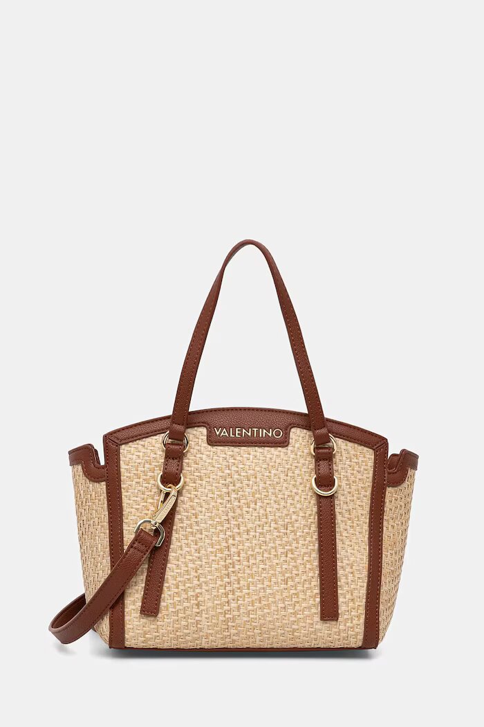 Valentino Bags чанта crossbody дамска DEMETRA бежова VBS9R904