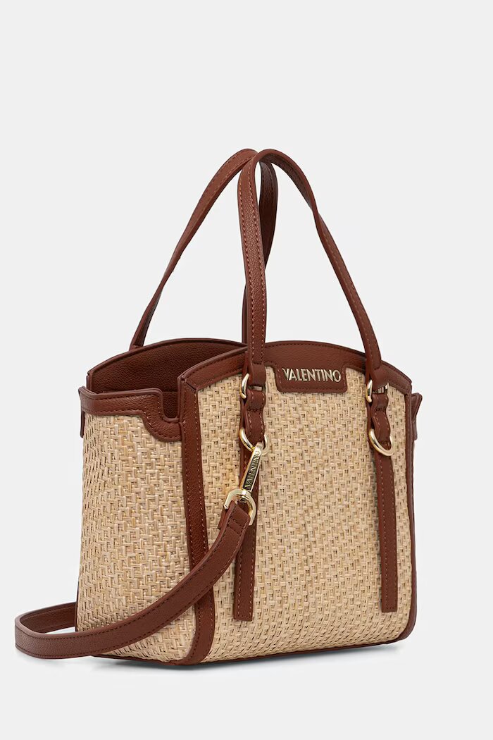 Valentino Bags чанта crossbody дамска DEMETRA бежова VBS9R904