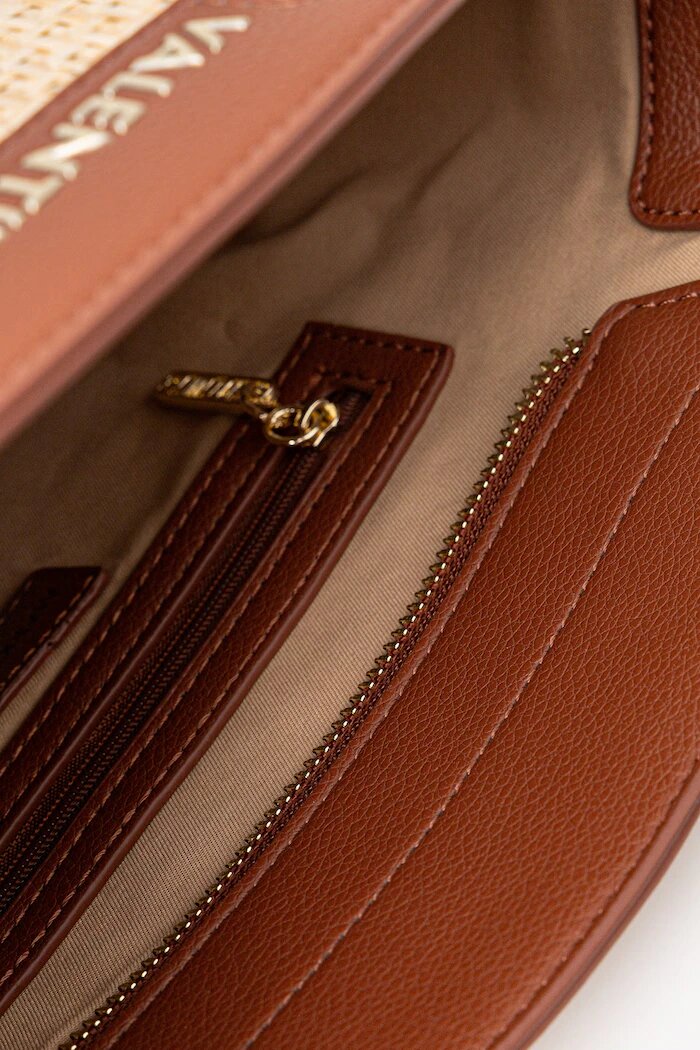 Valentino Bags чанта crossbody дамска DEMETRA бежова VBS9R904