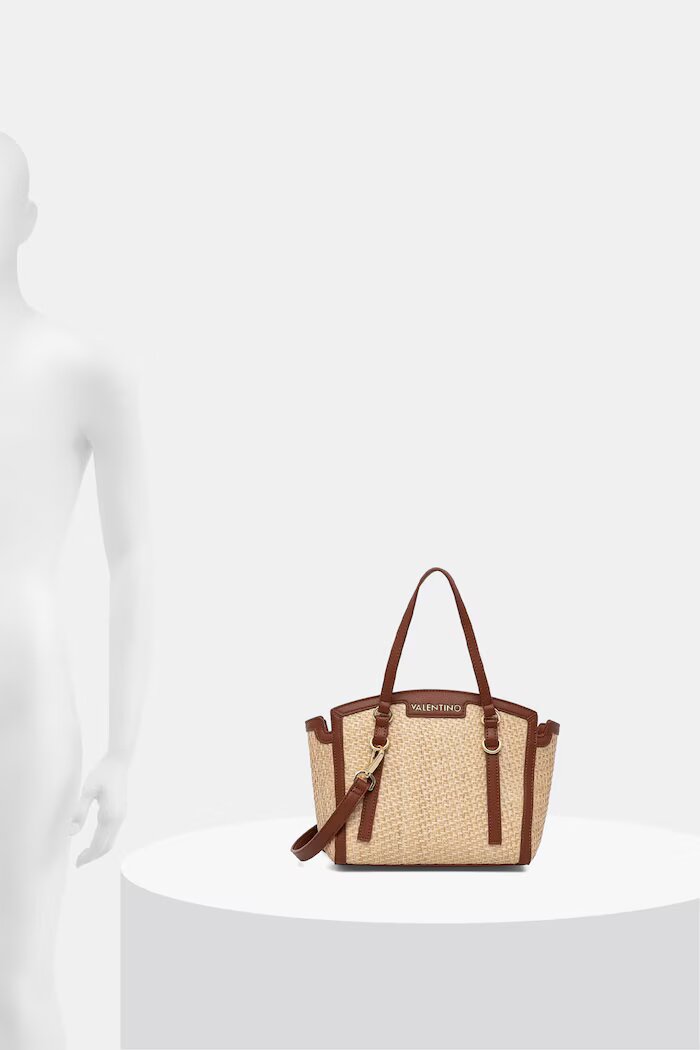 Valentino Bags чанта crossbody дамска DEMETRA бежова VBS9R904