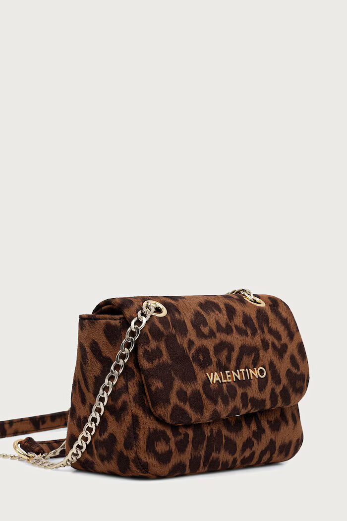 Valentino Bags чанта crossbody дамска OCARINA LEO кафява VBSABJ05