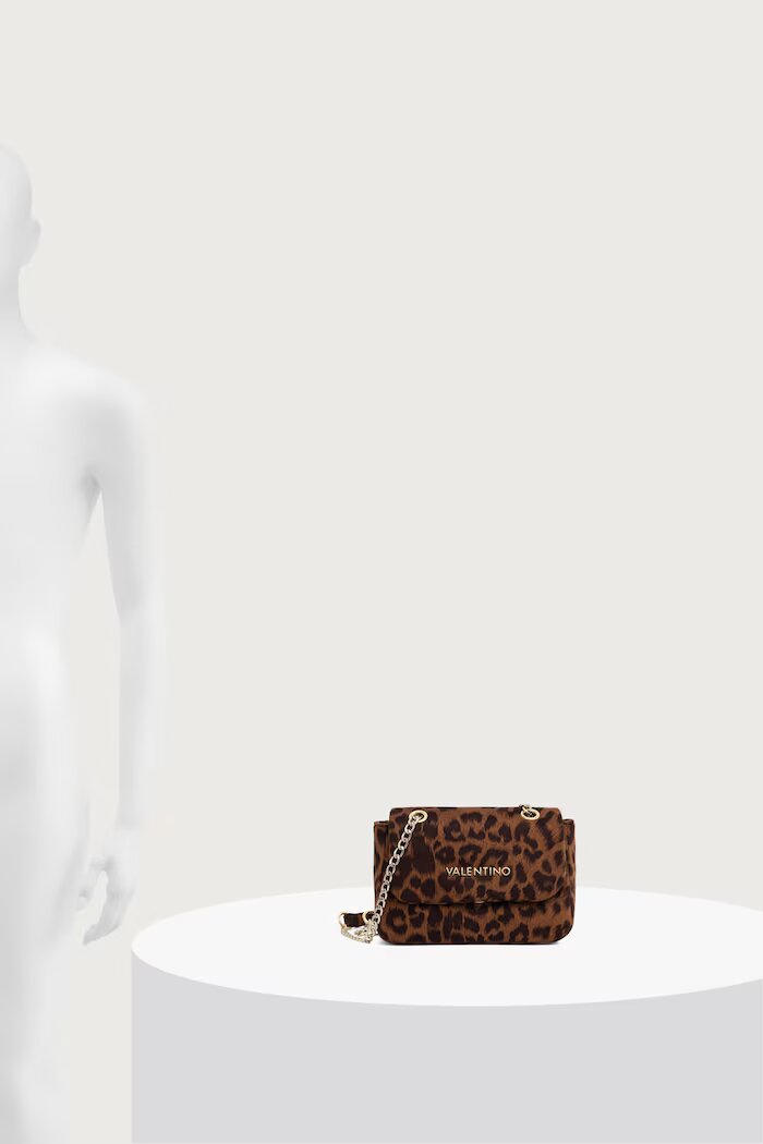 Valentino Bags чанта crossbody дамска OCARINA LEO кафява VBSABJ05