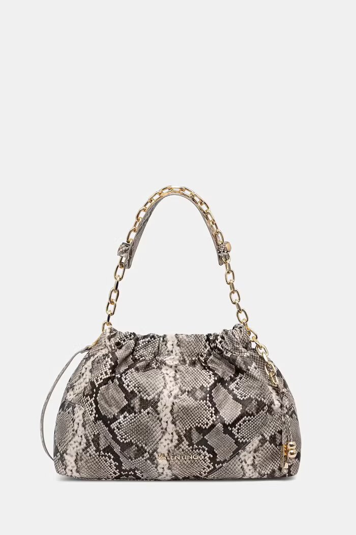 Valentino Bags чанта crossbody дамска от имитация на кожа LUMIRA бежова VBSA6F07PIT