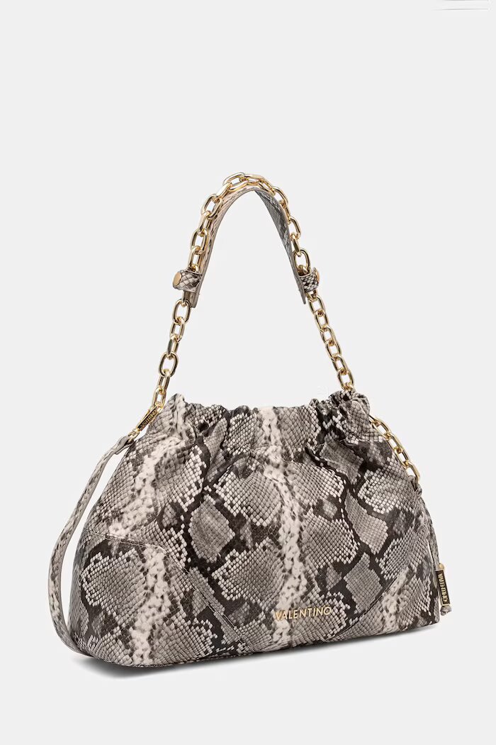 Valentino Bags чанта crossbody дамска от имитация на кожа LUMIRA бежова VBSA6F07PIT