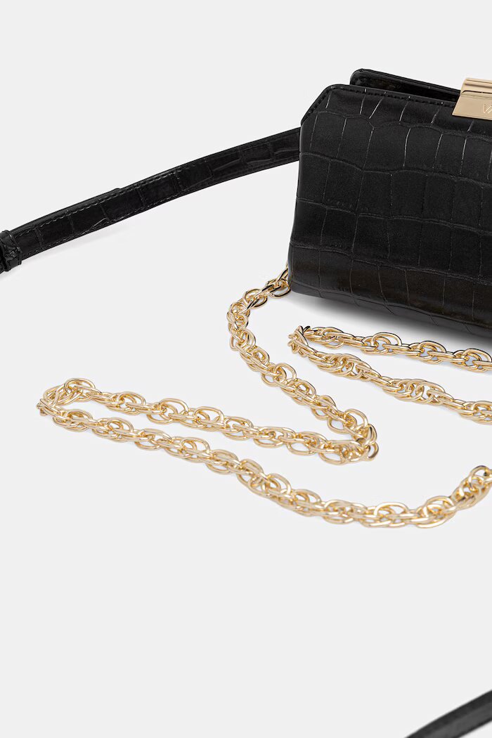 Valentino Bags чанта дамска GLACE черна VBSA8018COC