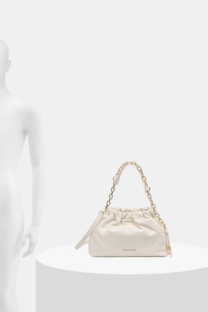 Valentino Bags чанта с дълга дръжка дамска от имитация на кожа LUMIRA бежова VBSA6F07